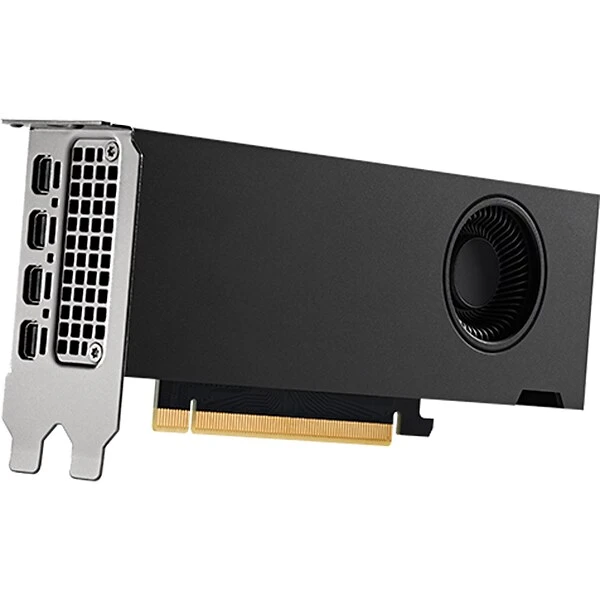 NVIDIA RTX A2000 PCI Express 4.0 X16 12GB GDDR6 Graphics Card, Black (VCNRTXA200012GB-PB) 2 NVIDIA RTX A2000 PCI Express 4.0 X16 12GB GDDR6 Graphics Card, Black (VCNRTXA200012GB-PB) - Image 2