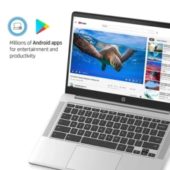 HP Chromebook 14", Intel Celeron N4120, 4GB Memory, 64GB EMMC, Google Chrome (60F57UA#ABA) -LENO Computer Shop 1C288E3E 045E 4FA3 825283C5885CE0A4 s7