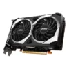 MSI MECH 2X 4G OC Radeon RX 6500 XT PCI Express 4.0 4GB GDDR6 Gaming Graphics Card, Black/Silver (R6500XTM2X4C)