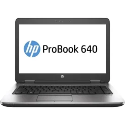 HP ProBook 640 G2 14" Refurbished Laptop, Intel Core I5, 16GB Memory, 256GB SSD, Windows 10 Pro (051791291245)