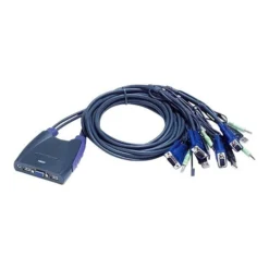 Aten 4-Port Local 1 User KVM Switch With USB/VGA