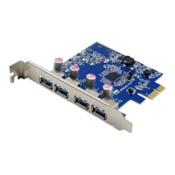 VisionTek® 900870 4-Port USB 3.0 X1 PCIe Internal Card For PCs And Servers
