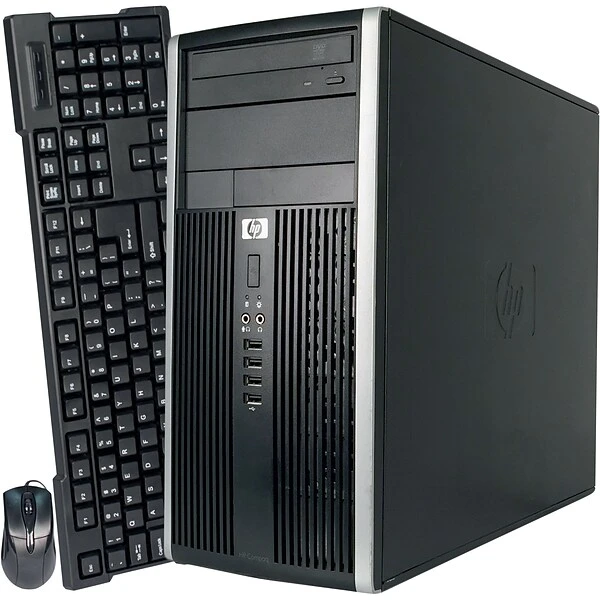 HP Compaq 6200 Pro Tower Refurbished Desktop Computer, Intel Core I3 2100 3.1G, 4GB RAM, 250GB HDD 1 HP Compaq 6200 Pro Tower Refurbished Desktop Computer, Intel Core I3 2100 3.1G, 4GB RAM, 250GB HDD