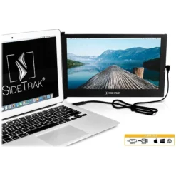 SideTrak Portable ST12BK 12.5" LCD Monitor, Black