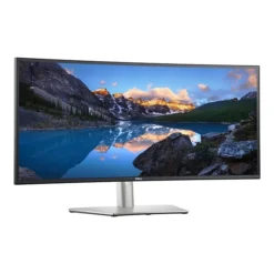 Dell UltraSharp 34.1" Curved LED Monitor, Silver (DELL-U3421WE)