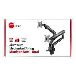 SIIG Adjustable Mounting Kit, Up To 32" Monitor, Black (CE-MT2U12-S1) -LENO Computer Shop sp130857037 s7