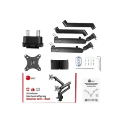 SIIG Adjustable Mounting Kit, Up To 32" Monitor, Black (CE-MT2U12-S1) -LENO Computer Shop sp130857038 s7