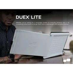 Mobile Pixels DUEX Lite 12.5" IPS LCD Slide-Out Display For Laptops, Cool White (101-1005P02) -LENO Computer Shop sp144914463 s7