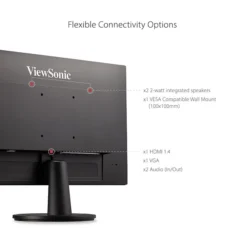 ViewSonic 24" 1080p 75Hz Full HD LED Monitor, Black(VA2447-MH) -LENO Computer Shop sp148978643 s7