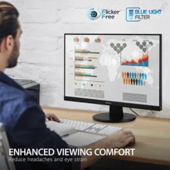 ViewSonic 27" 1080p 75Hz Full HD LED Monitor, Black (VA2747-MH) -LENO Computer Shop sp148978672 s7