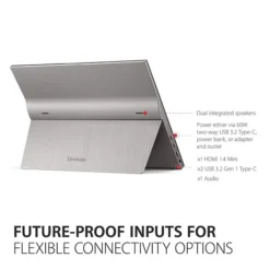 ViewSonic Portable 15.6" IPS LED Monitor, Black (VG1655) -LENO Computer Shop sp148978707 s7