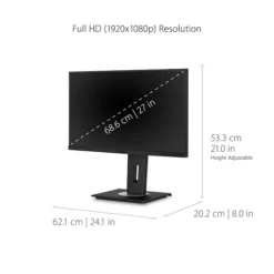 ViewSonic 27" 1080p IPS LED Ergonomics Monitor, Black (VG2755) -LENO Computer Shop sp148978807 s7