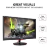 ViewSonic OMNI Gaming 24" 1080p 1ms 144Hz LED Monitor, Red/Black (VX2458-MHD)