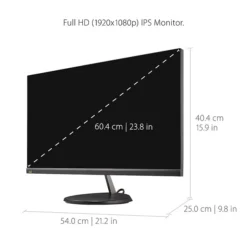 ViewSonic 24" 1080p IPS LED Monitor, Black (VX2485-MHU) -LENO Computer Shop sp148979023 s7
