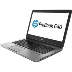 HP ProBook 640 G2 14" Refurbished Laptop, Intel I5, 8GB Memory, 256GB SSD, Windows 10 Pro