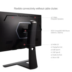 ViewSonic ELITE Gaming 32" 1440p 0.5ms 175Hz IPS Monitor, Black (XG320Q) -LENO Computer Shop sp155526034 s7