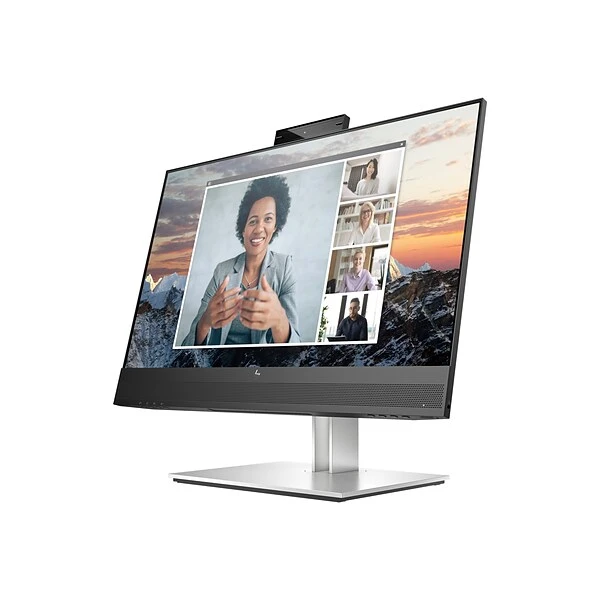 HP E24m G4 Conferencing Monitor 23.8" LED, Silver (Stand)/Black Head (40Z32AA#ABA) 2 HP E24m G4 Conferencing Monitor 23.8" LED, Silver (Stand)/Black Head (40Z32AA#ABA) - Image 2