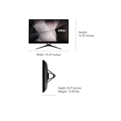 MSI Pro 22XT 10M-459US All-in-One Desktop Computer, Intel Core I3, 8GB Memory, 256GB SSD (PRO22XT10M459) -LENO Computer Shop sp168254145 s7