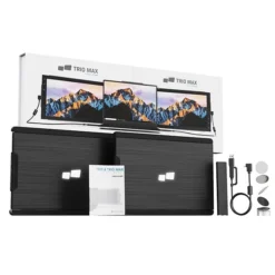 Mobile Pixels TRIO Max 14" 1080p IPS Slide-Out Display For Laptops, 2 Pack, Black (101-1004P02) -LENO Computer Shop sp174655270 s7