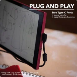 Mobile Pixels DUEX Max 14.1" IPS LCD Slide-Out Display For Laptops, Red (101-1007P03) -LENO Computer Shop sp174655298 s7