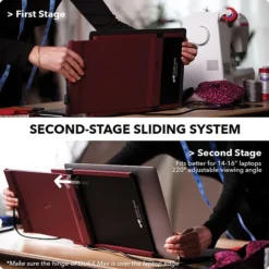 Mobile Pixels DUEX Max 14.1" IPS LCD Slide-Out Display For Laptops, Red (101-1007P03) -LENO Computer Shop sp174655304 s7