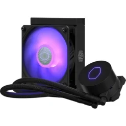 Cooler Master MasterLiquid ML120L V2 120mm Rifle Bearing RGB Cooling Fan/Radiator/Water Block (MLW-D12M-A18PC-R2)