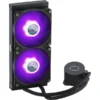 Cooler Master MasterLiquid ML240L V2 120mm Rifle Bearing RGB Cooling Fan/Radiator/Water Block (MLW-D24M-A18PC-R2)