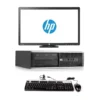 HP 6300 Pro Sff Refubrished Desktop Computer With 22" LCD Monitor, Intel Core I5-3570, 16GB Memory, 1TB HDD, DVD Windows 10 Pro
