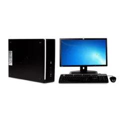 HP 6300 Pro Refurbished SFF Desktop Computer With 22" Monitor, Intel I5, 16GB Memory, 1TB HDD, Windows 10 Home