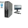 HP Elite 8000 SFF Intent Core 2 Duo E8400 3.0 GHz 8GB 1TB Windows 10 Home Bundled With A 22”" LCD Monitor, Refurbished