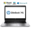 HP EliteBook 745 G2, 14" Refurbished Laptop, AMD A6 7050B 2.2GHz Processor, 8 GB Memory, 128GB SSD, Windows 10