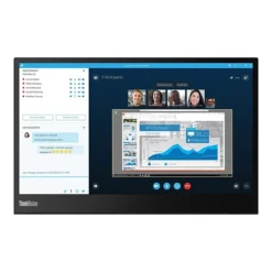 Lenovo ThinkVision M14 61DDUAR6US 14" LED Monitor, Raven Black 12 Lenovo ThinkVision M14 61DDUAR6US 14" LED Monitor, Raven Black -LENO Computer Shop sp61622404 s7