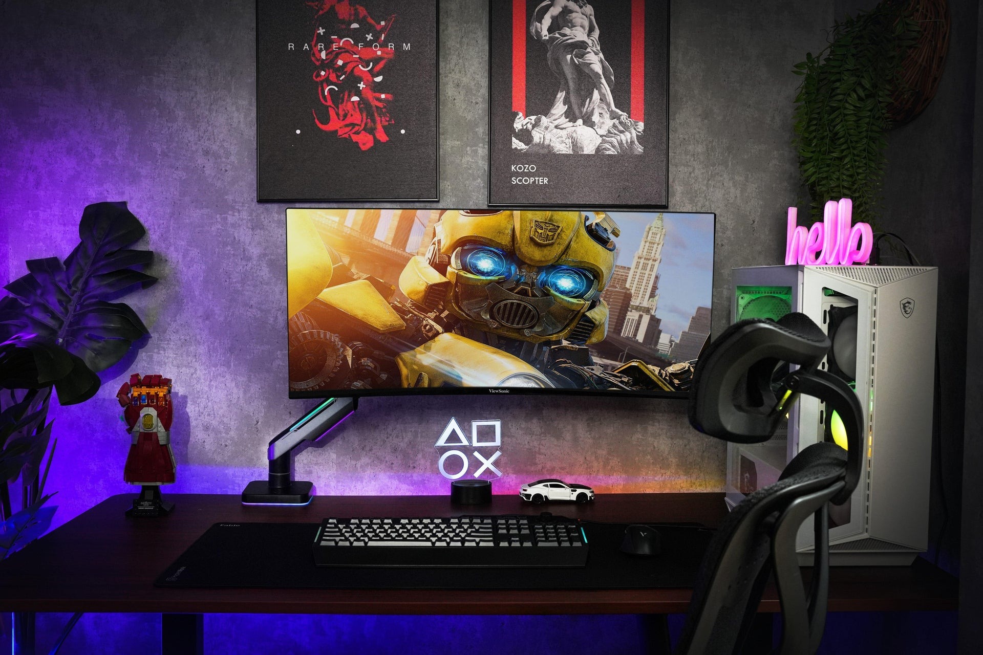 LENO Computer Shop -LENO Computer Shop setup goc lam viec phong cach ga